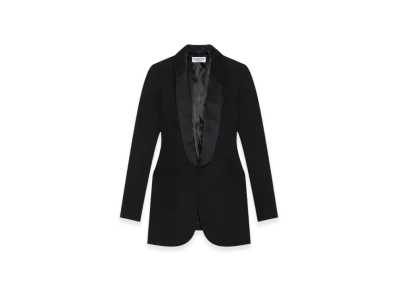 BALENCIAGA Women's Hourglass Tuxedo Jacket "Black"
