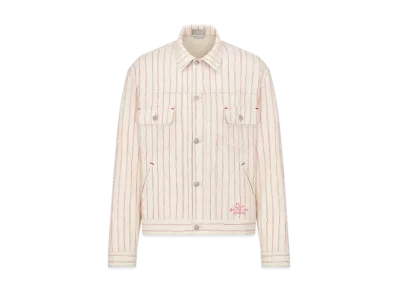 Dior Men's Dior and Hylton Nel MKII Jacket Cotton Denim "White"