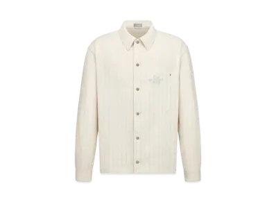 Dior Men's Dior and Hylton Nel Blouson Jacket Cotton Denim "White"