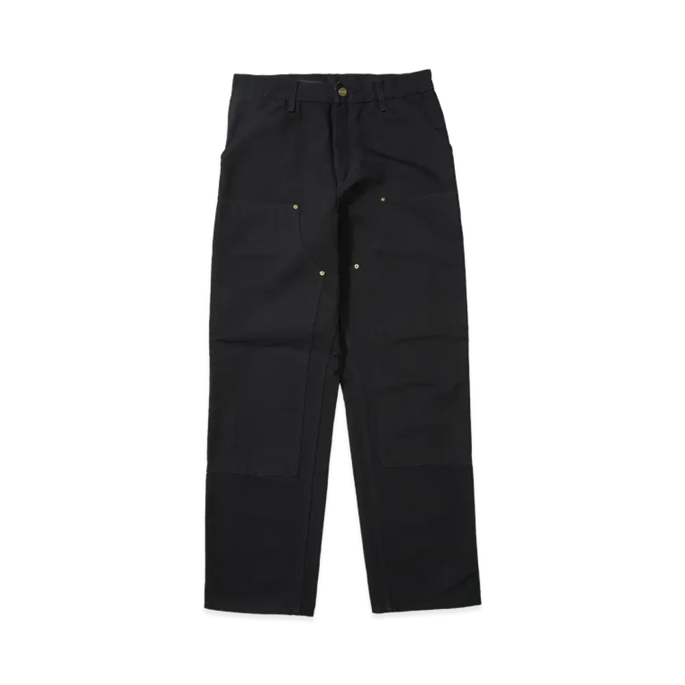 Carhartt WIP Double Knee Pant "Black(Rinsed)"