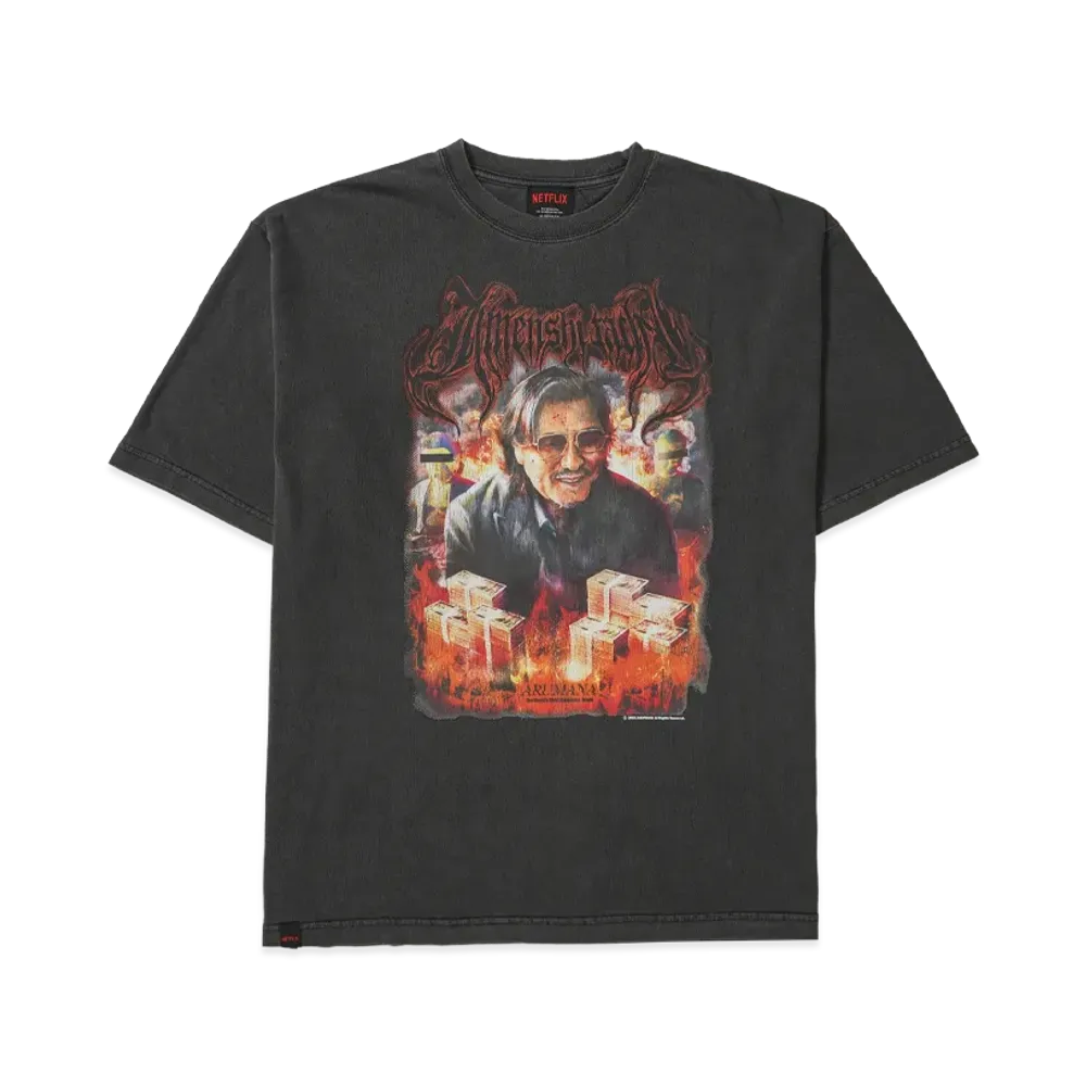 Netflix x V.A. Tokyo Swindlers Original Graphic S/S Tee "Black"