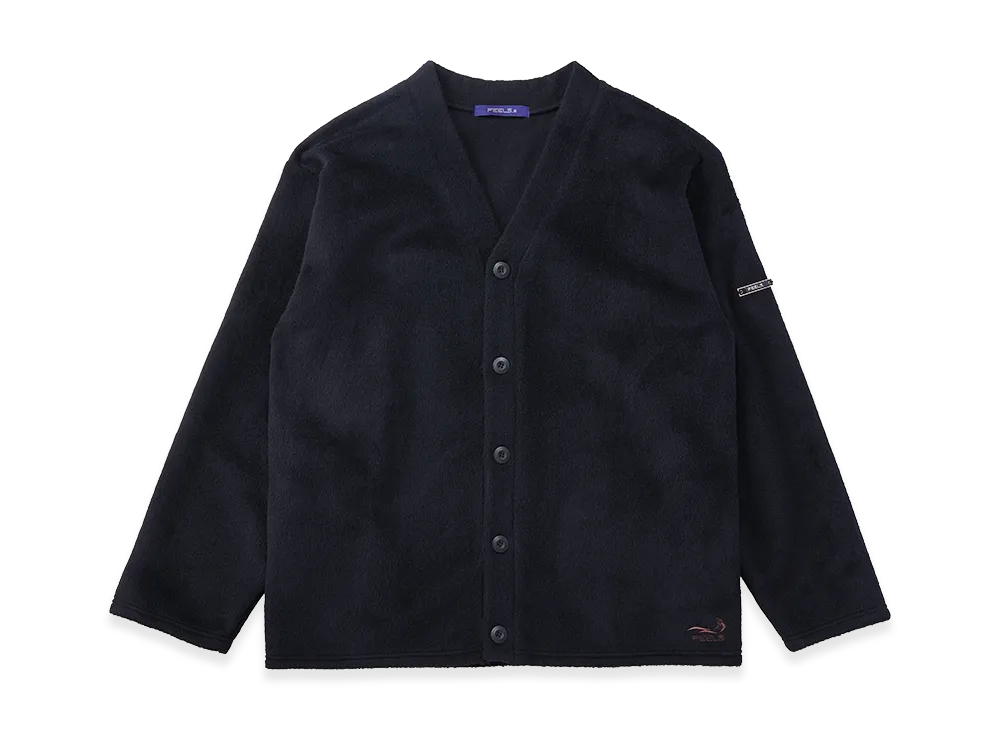FEELS. Alpaca Wool Cardigan "Black"