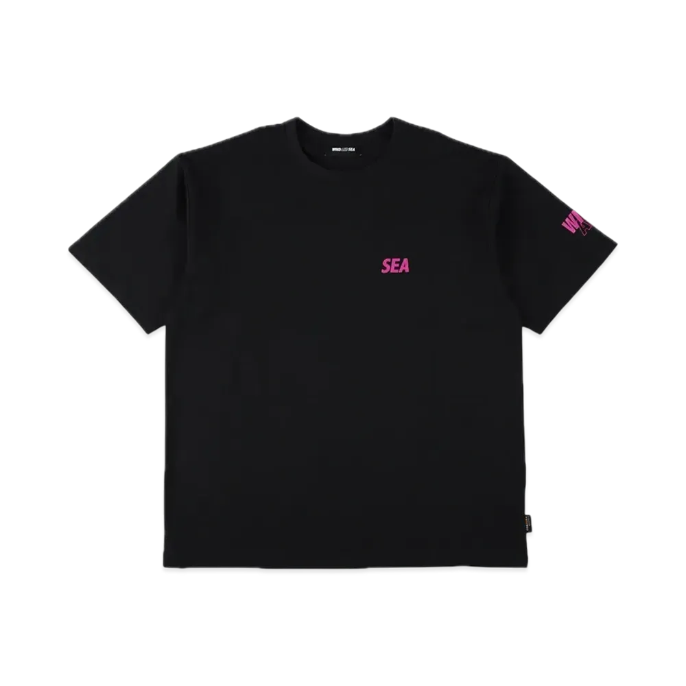 WIND AND SEA CTCrewneck (Cordura(R)) S/S Tee "BlackPink"