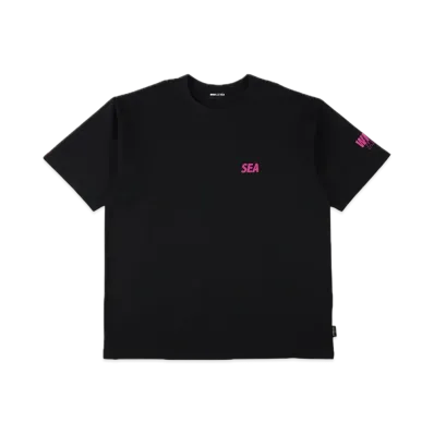 WIND AND SEA CTCrewneck (Cordura(R)) S/S Tee "BlackPink"