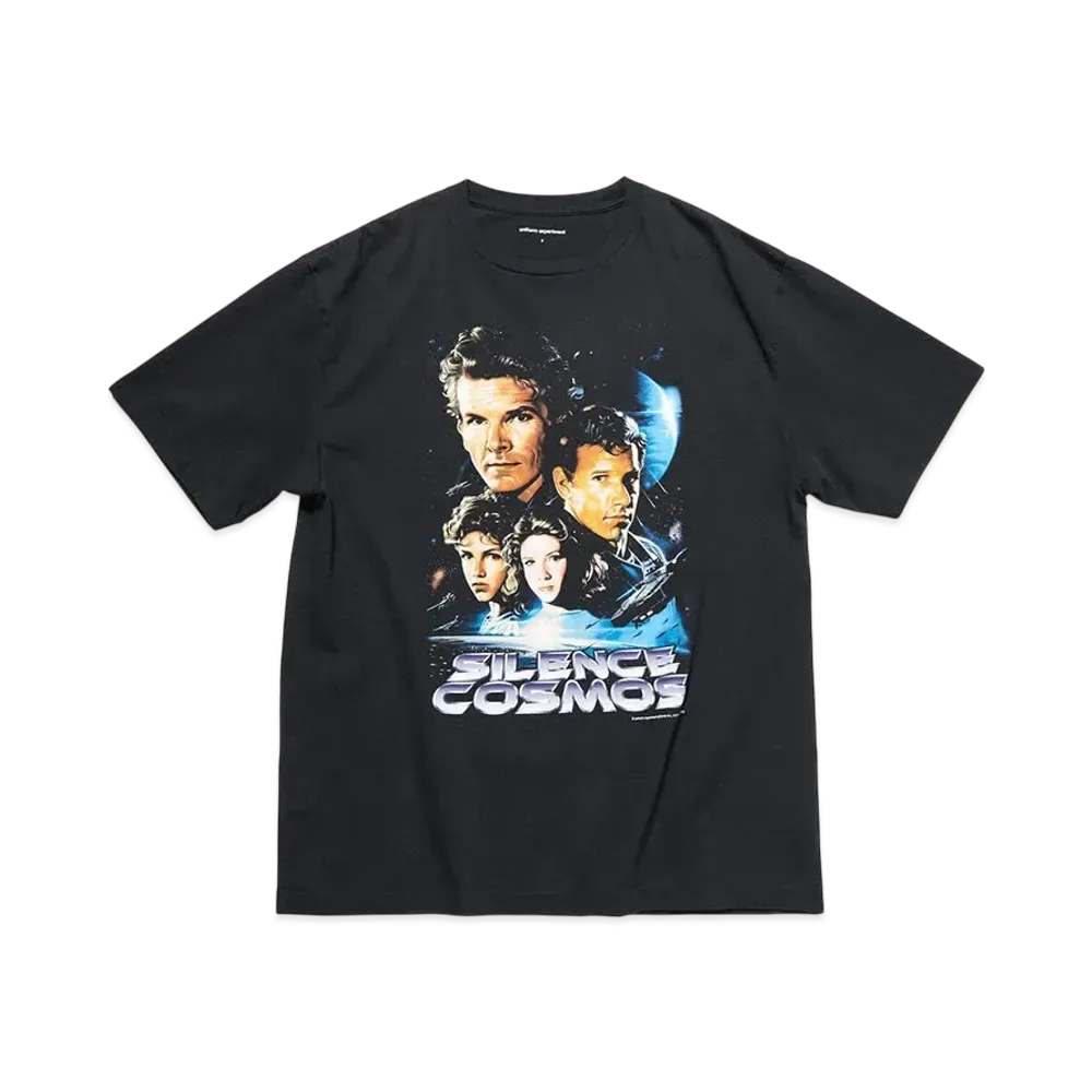 uniform experiment Silence Cosmos Tee "Black"
