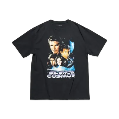uniform experiment Silence Cosmos Tee "Black"
