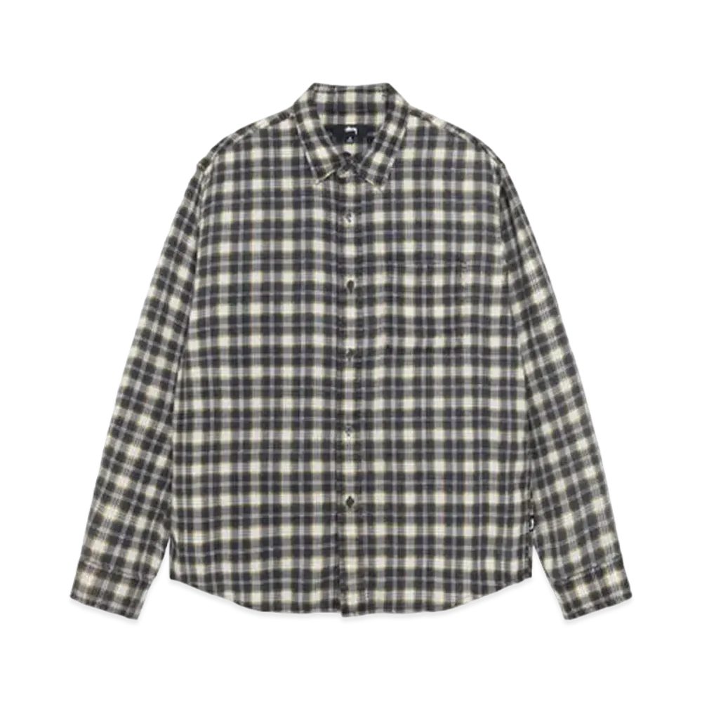 Stussy Matthew Plaid Shirt "Black"