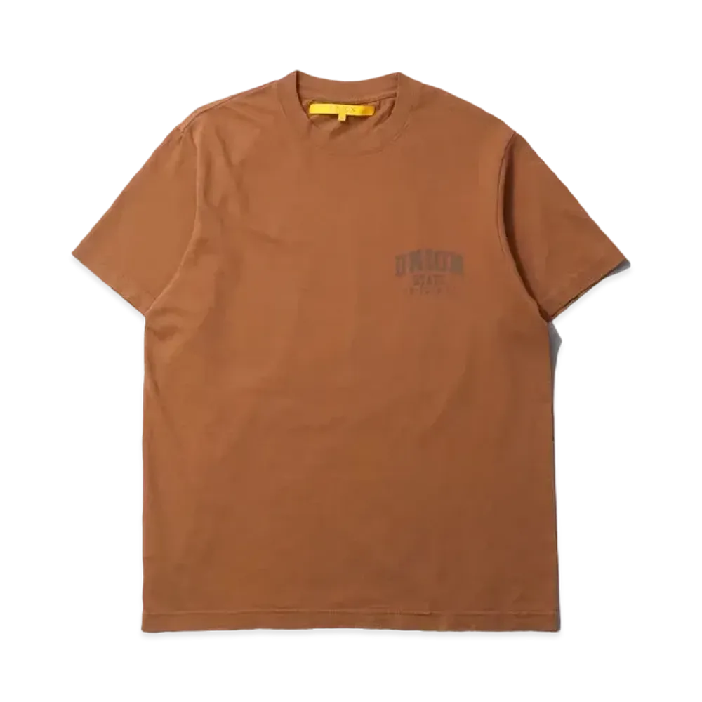 UNION State S/S Reactive Dye Tee "Brown"