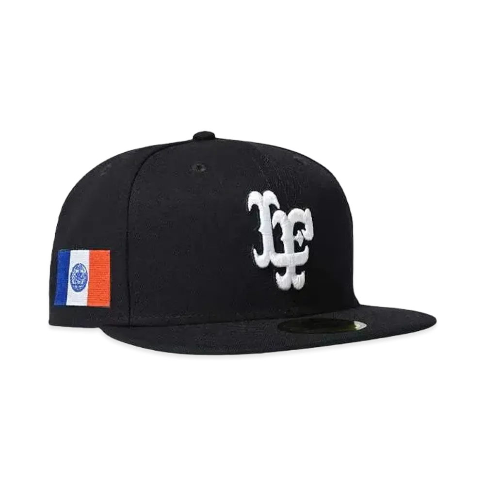 NEW ERA x LFYT LF LOGO 59FIFTY FITTED CAP -NY CITY FLAG "NAVY"