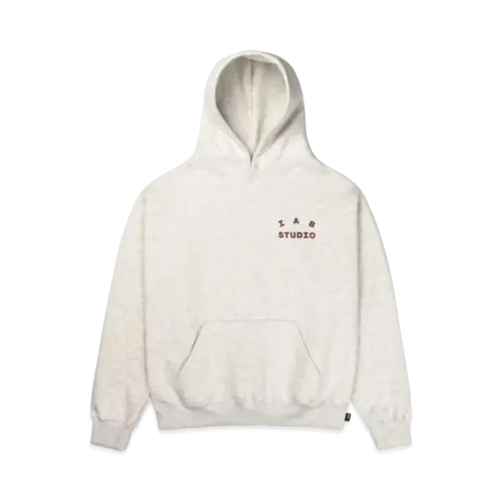 IAB Studio Hoodie "Oatmeal Burgundy"
