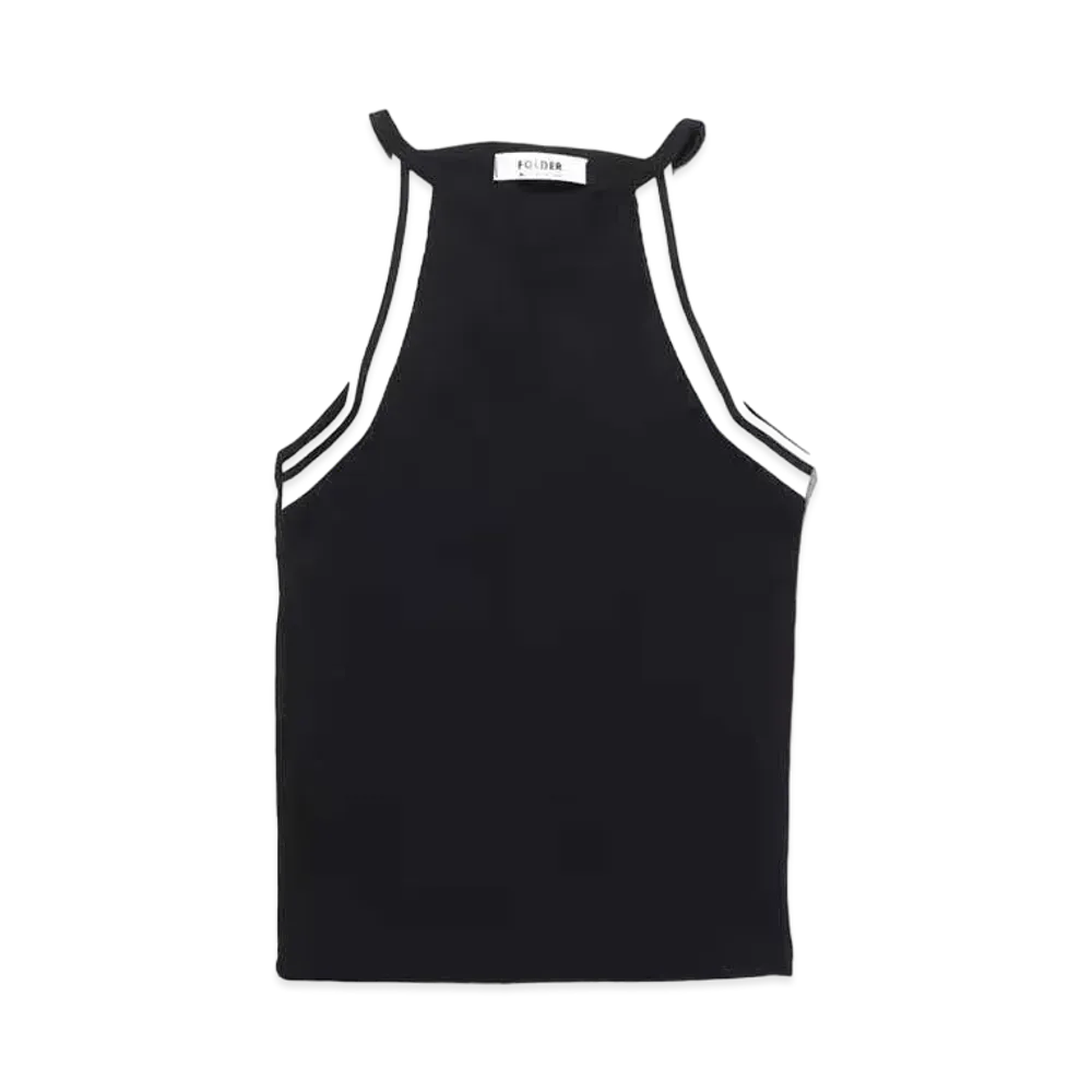 atmos pink Ame Reline Tops "Black"