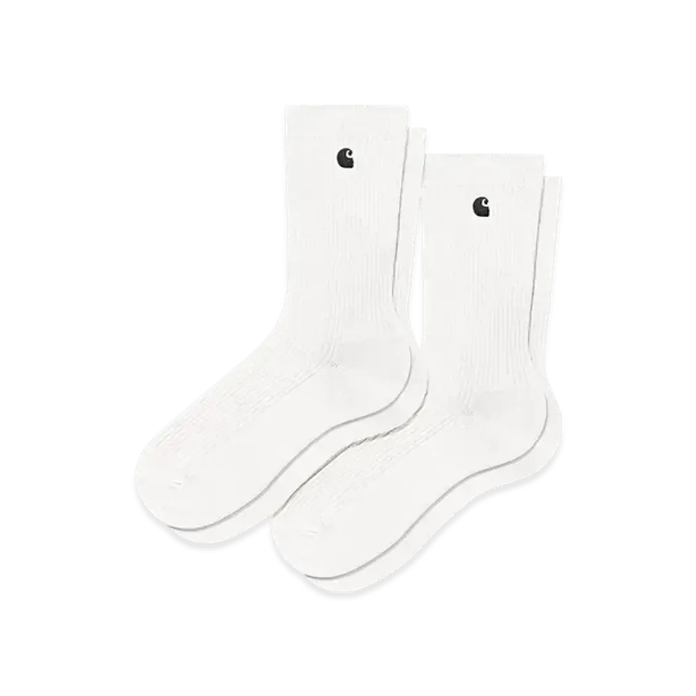 Carhartt WIP Madison Pack Socks "White/Black White/Black"