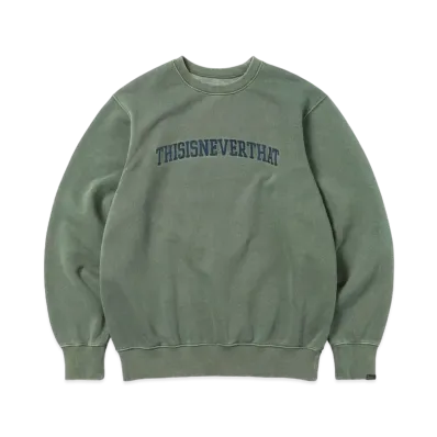 thisisneverthat Arch-Logo Crewneck "Forest"