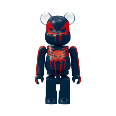 Bearbrick x Marvel SPIDER-MAN Happy Lottery Bearbrick Award 10 Spider Man 2099