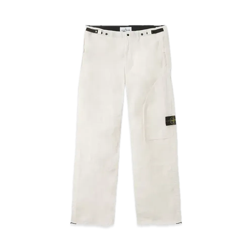 Stone Island 3100010 Organic Look Nylon Panama-TC "Ivory"