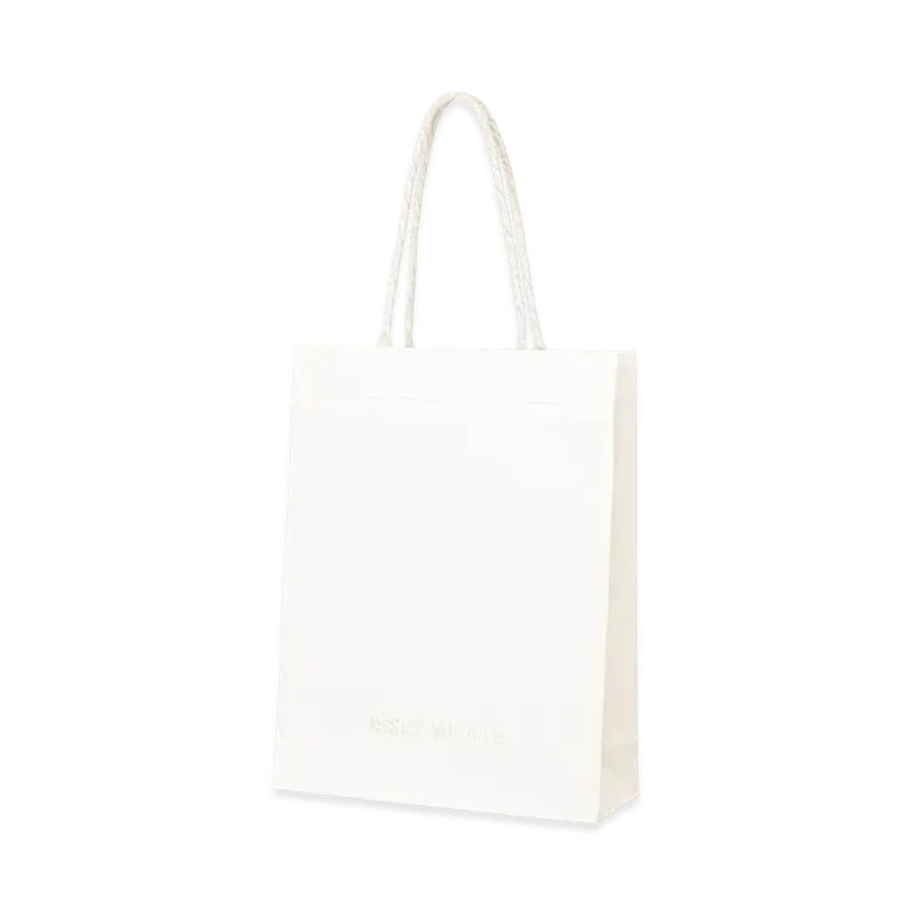 ISSEY MIYAKE This Is A Paper Bag "White"