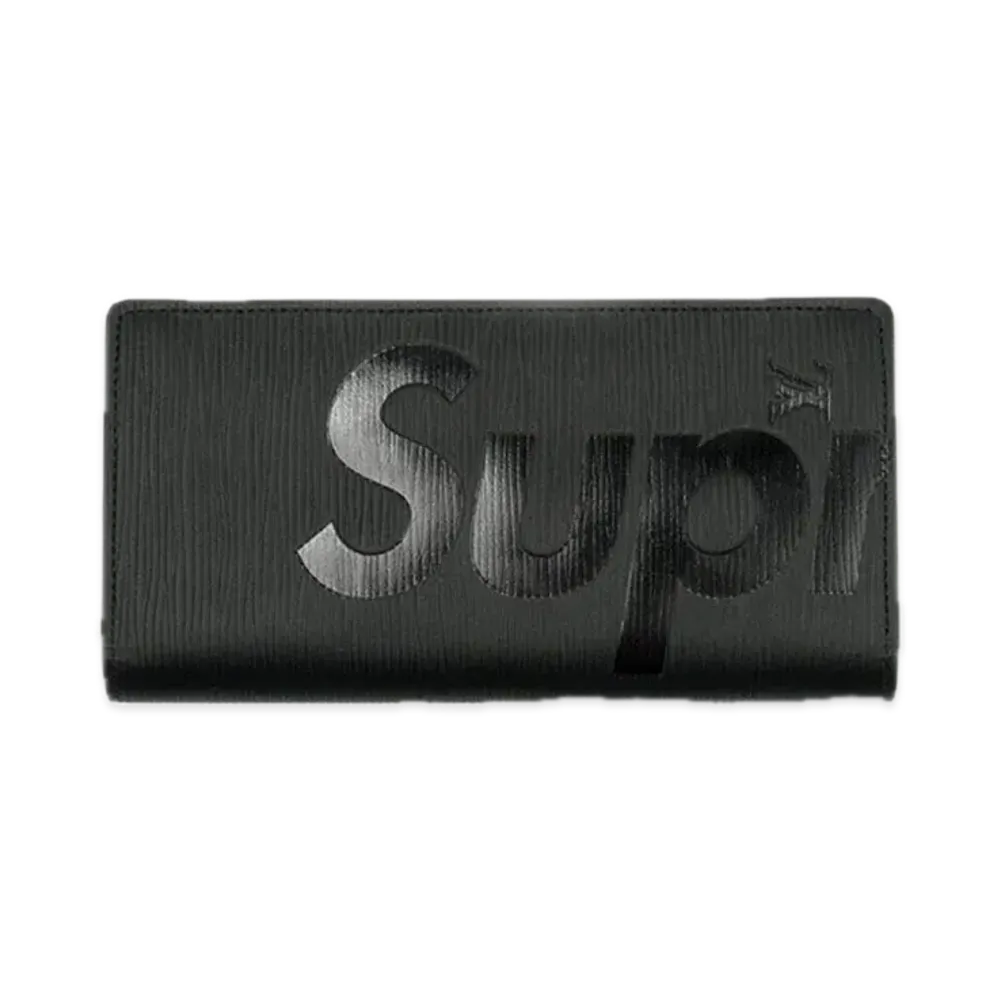 Supreme x Louis Vuitton Epi Portefeuille Brazza "Noir"