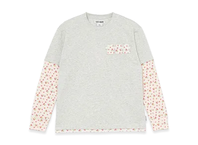 TTTMSW Fake Layered Fruits Thermal Long Sleeve Tee TTTMSW Fake Layered Fruits Thermal Long Sleeve Tee