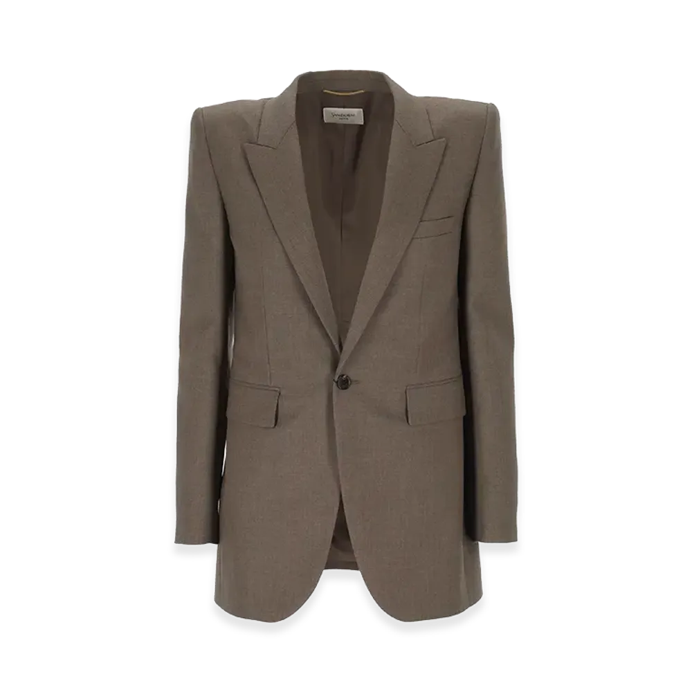 Saint Laurent Women's Dresses "Brown"