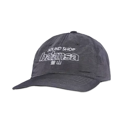 SOUND SHOP balansa SSB LOGO NYLON BALL CAP "DARK GRAY"