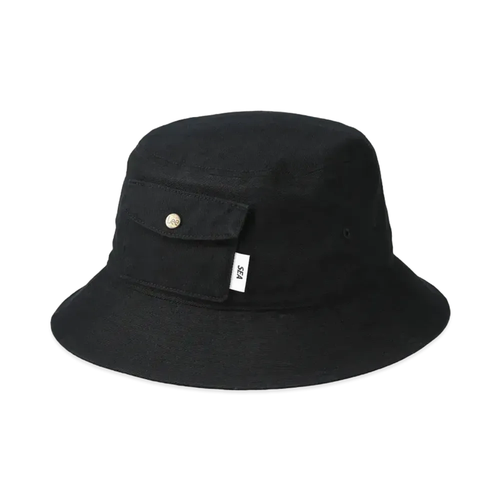 WIND AND SEA x Lee Bucket Hat "Black"