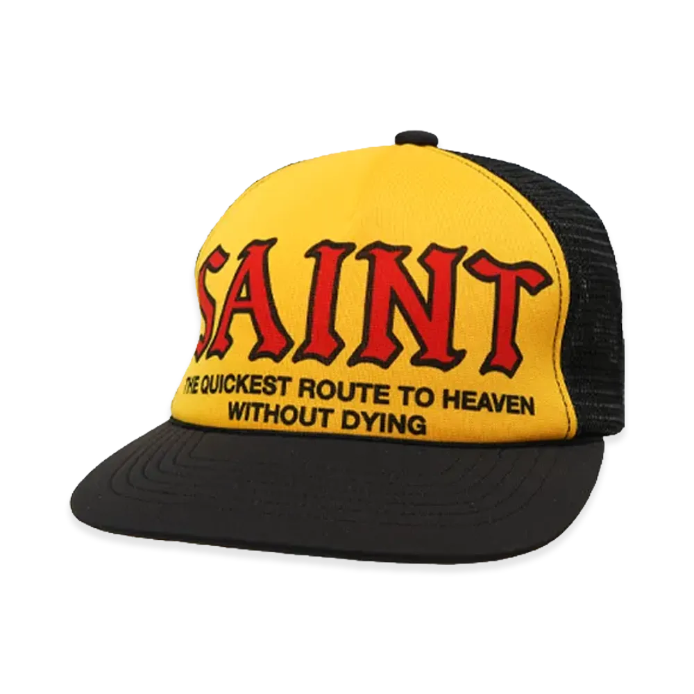 SAINT Mxxxxxx Mesh Cap/Saint "Yellow/Black"