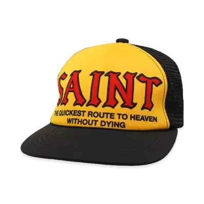SAINT Mxxxxxx Mesh Cap/Saint "Yellow/Black"