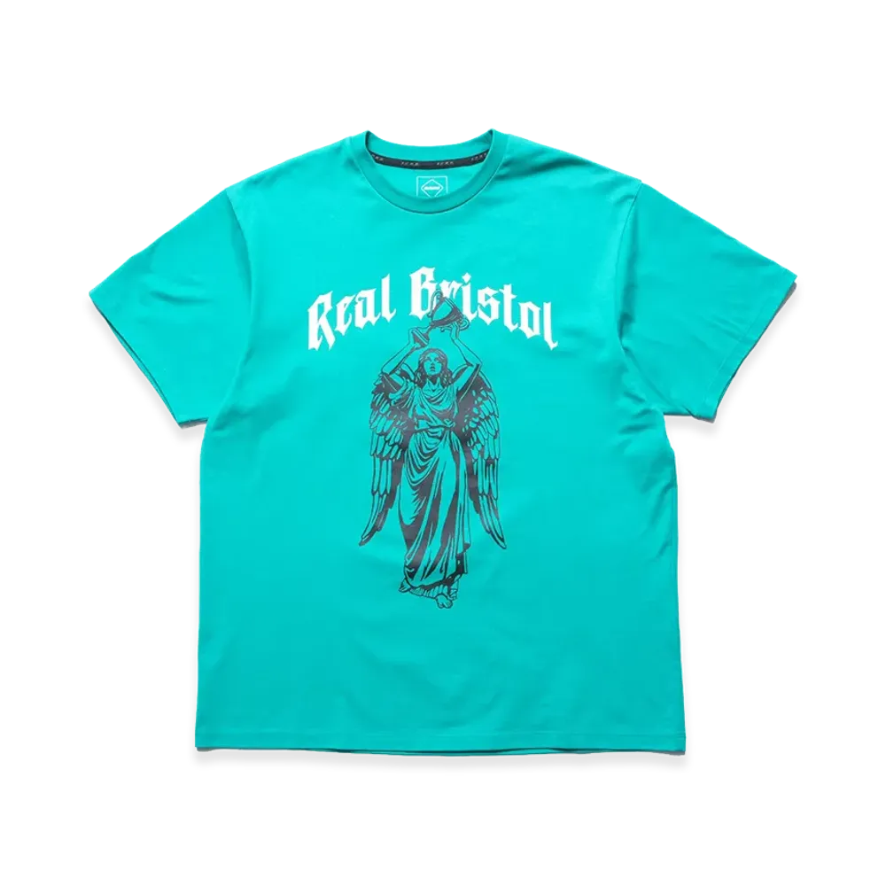 F.C.Real Bristol Goddess Tee "Turquoise"