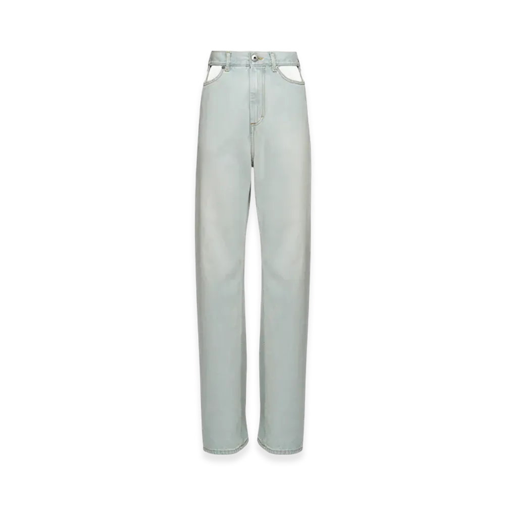 Maison Margiela Women's Decortique Jeans "Light Blue"