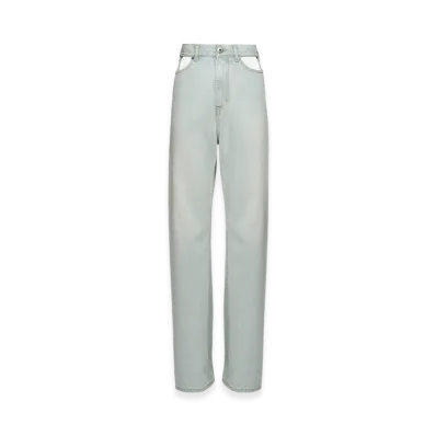 Maison Margiela Women's Decortique Jeans "Light Blue"