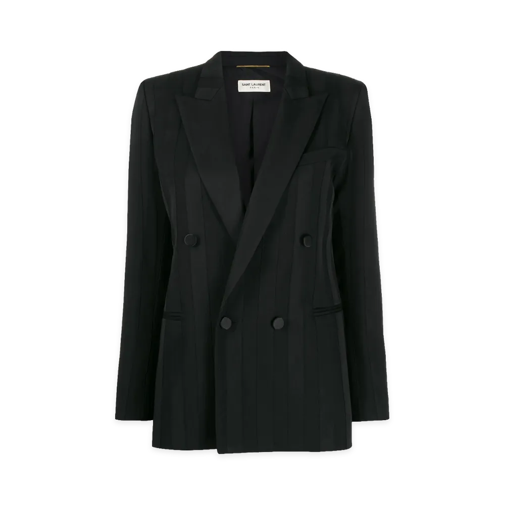 Saint Laurent Women's Jacket "Black"