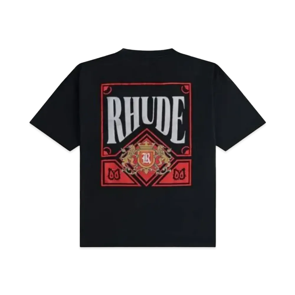 RHUDE Card Tee "Black"