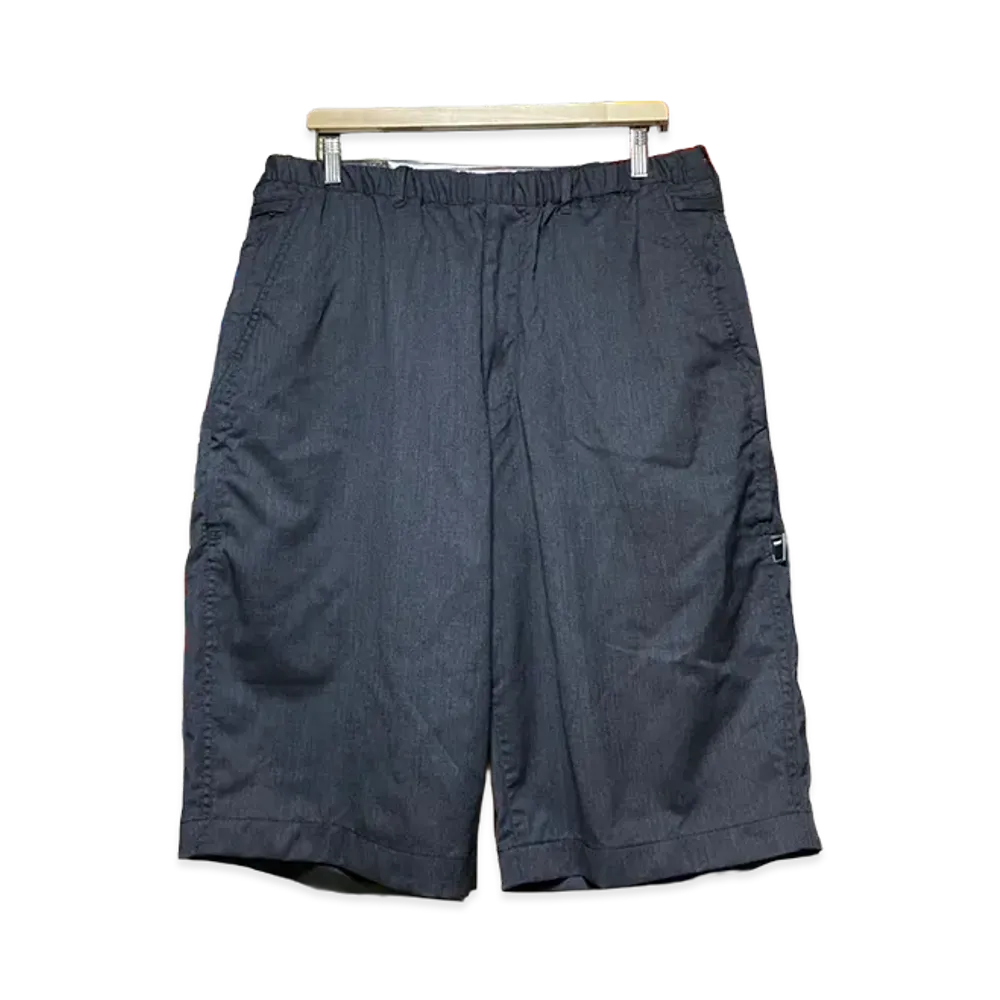 BROCHURE Wool Easy Shorts "Charcoal.G"