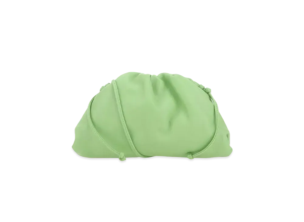 Bottega Veneta Mini Pouch Mini Clutch "Light Green"