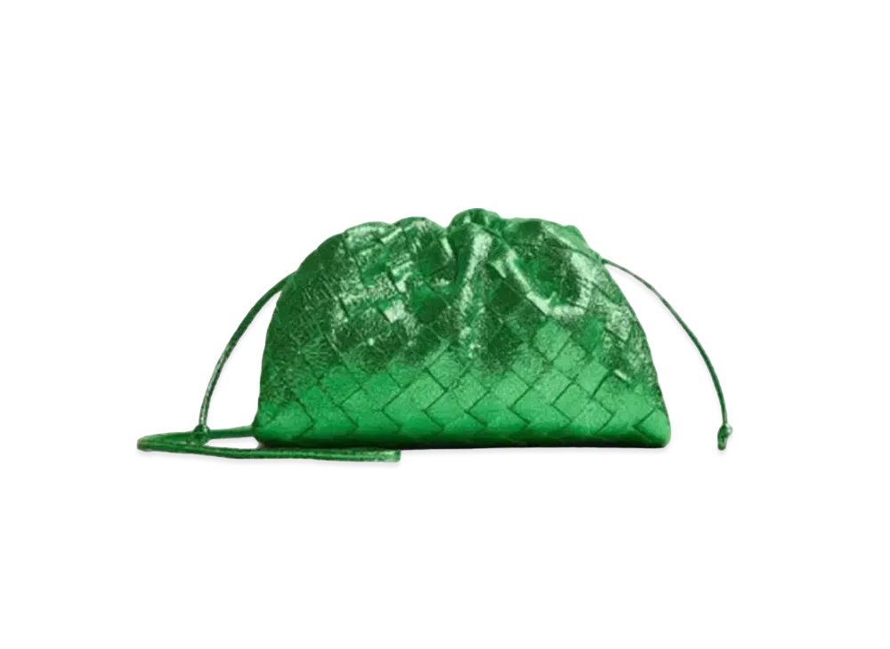 Bottega Veneta Mini Pouch Mini Clutch "Parakeet"