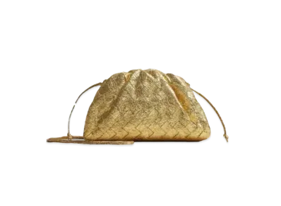 Bottega Veneta Mini Pouch Mini Clutch "Gold"