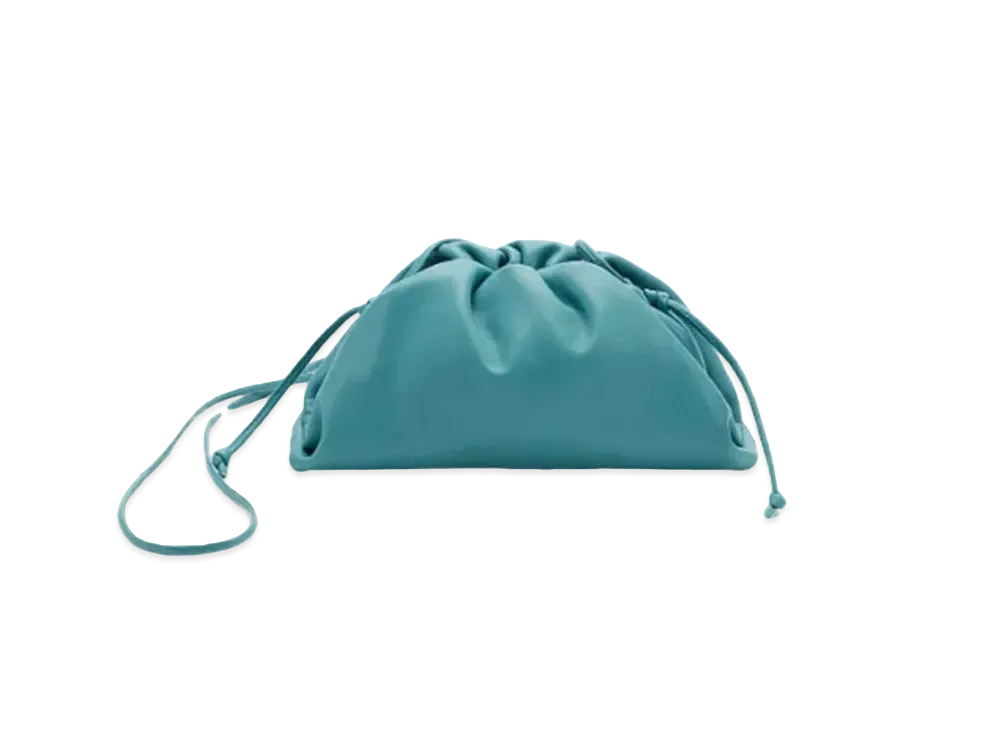 Bottega Veneta Mini The Pouch "Aqua"