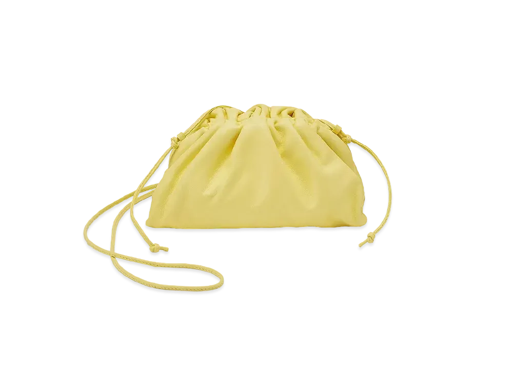 Bottega Veneta Mini The Pouch "Jelly Yellow"