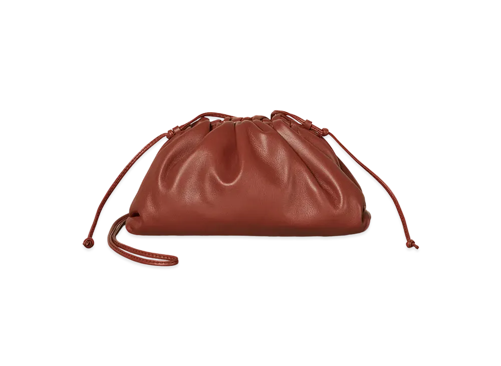 Bottega Veneta Mini The Pouch "Rust"