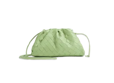 Bottega Veneta Mini Pouch Mini Clutch "Light Green"
