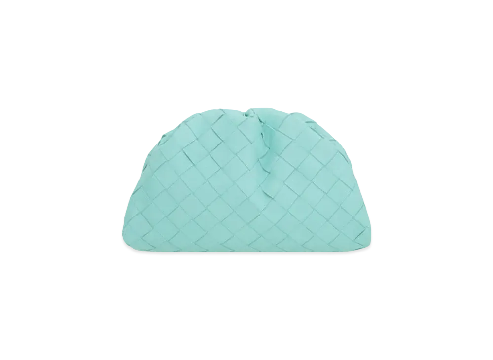 Bottega Veneta Mini Pouch Mini Clutch "Light Blue"