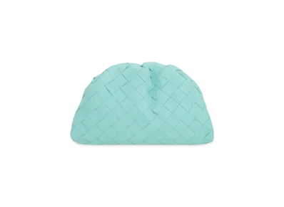 Bottega Veneta Mini Pouch Mini Clutch "Light Blue"