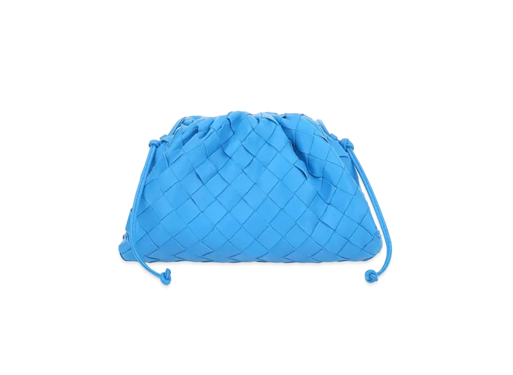 Bottega Veneta Mini Clutch "Blue"