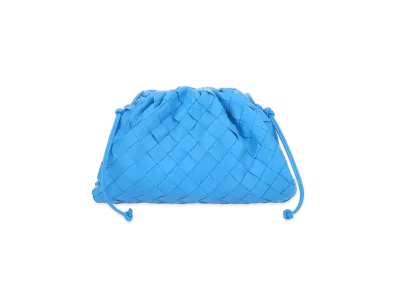 Bottega Veneta Mini Clutch "Blue"