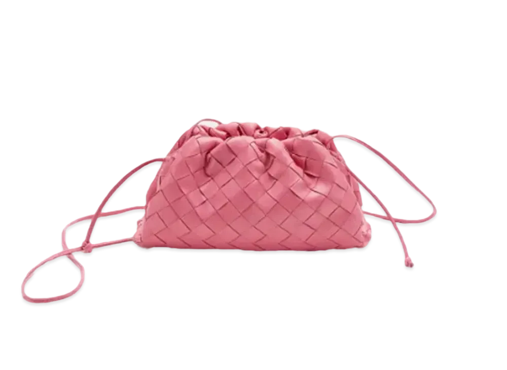 Bottega Veneta Mini Pouch Clutch "Pink"