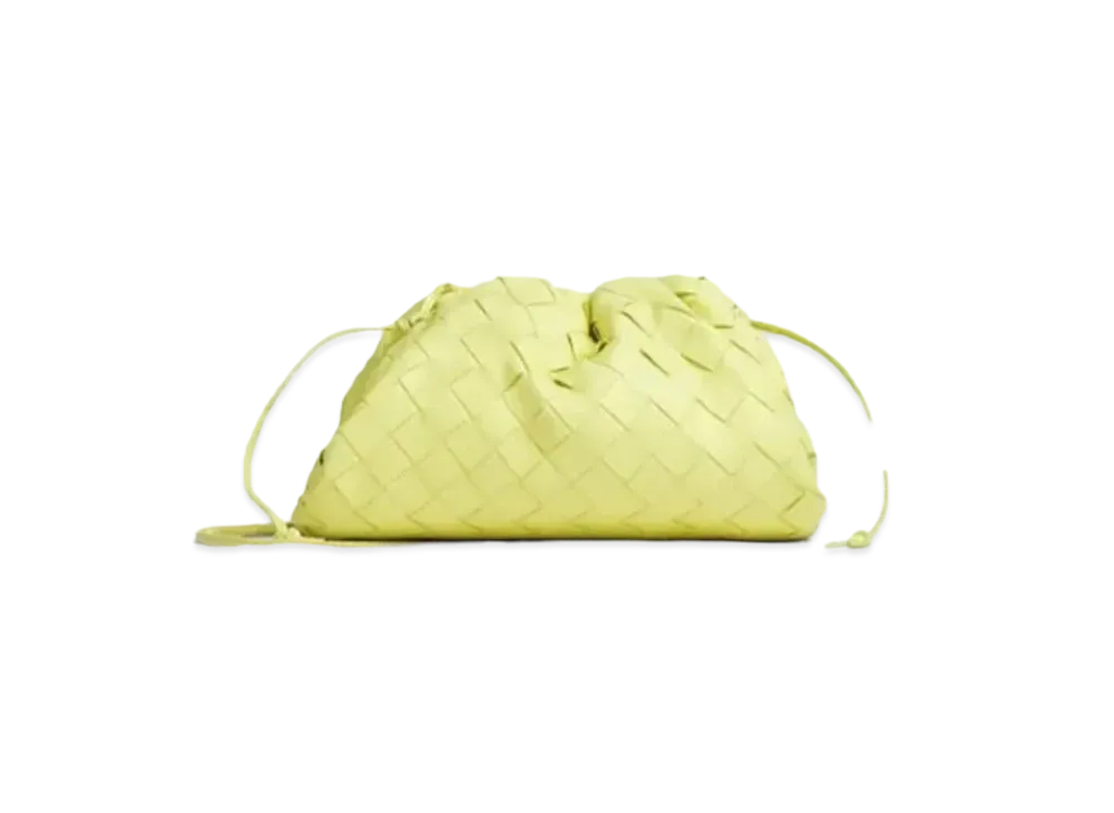 Bottega Veneta Mini Pouch Mini Clutch "Bright Yellow"
