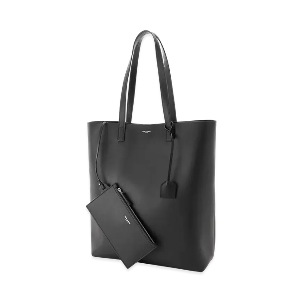 Saint Laurent Shopping Bag Hold Tote "Nero"