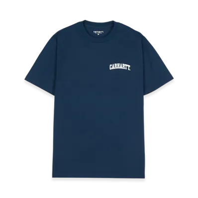 Carhartt WIP University Script S/S T-Shirt "Navy"