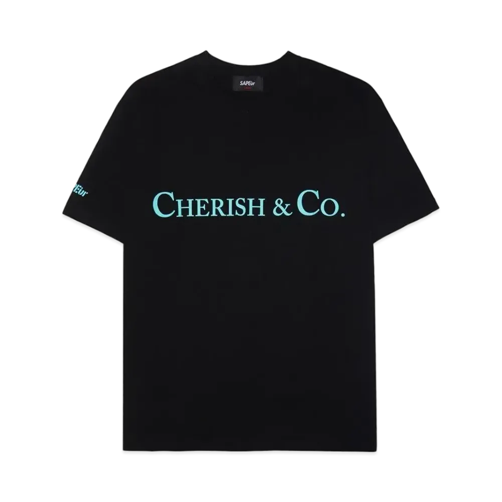 SAPEur Cherish & Co S/S Tee "Black"