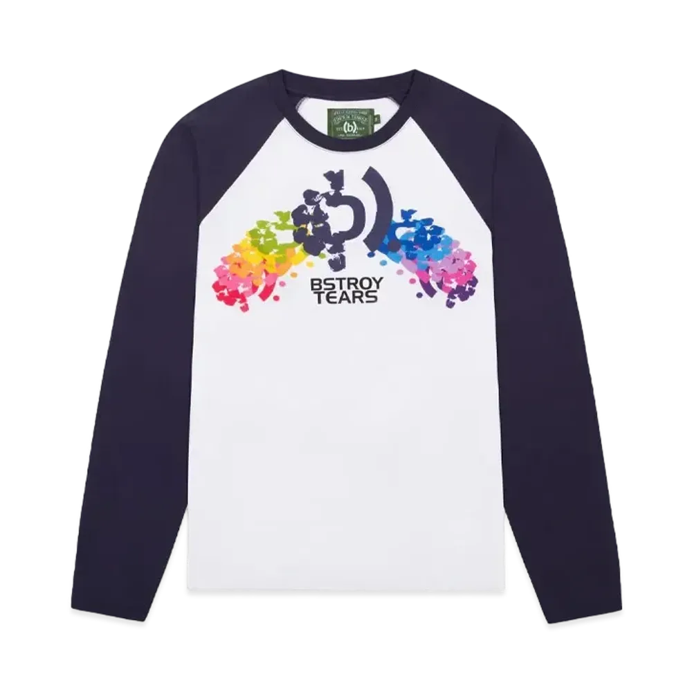 DENIM TEARS x Bstroy Tears Baseball Tee "White"